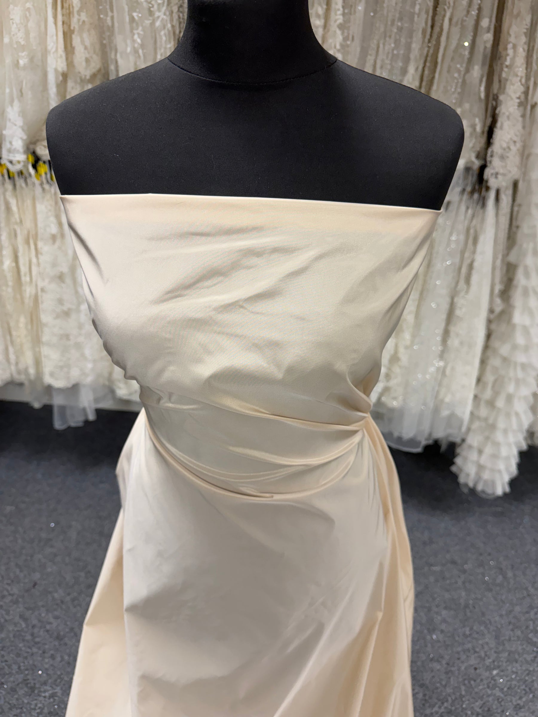 Gold Polyester Taffeta - P599