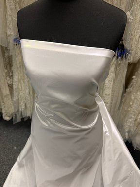 White Polyester Taffeta - P599