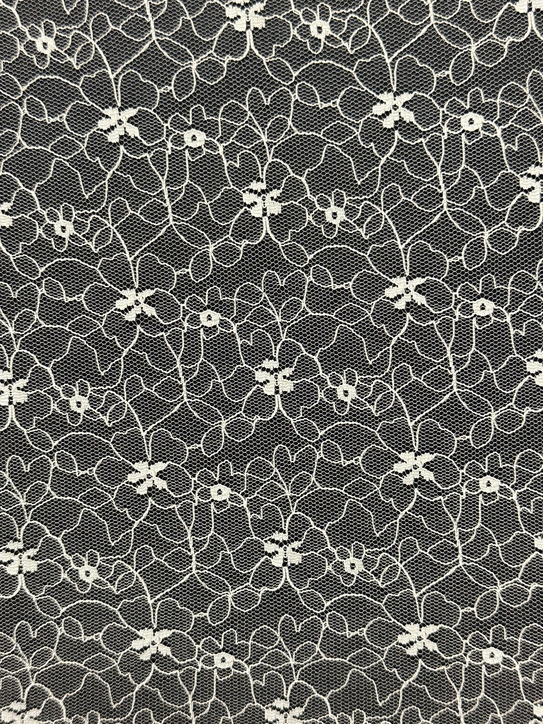 Ivory Embroidery Lace - EB5020