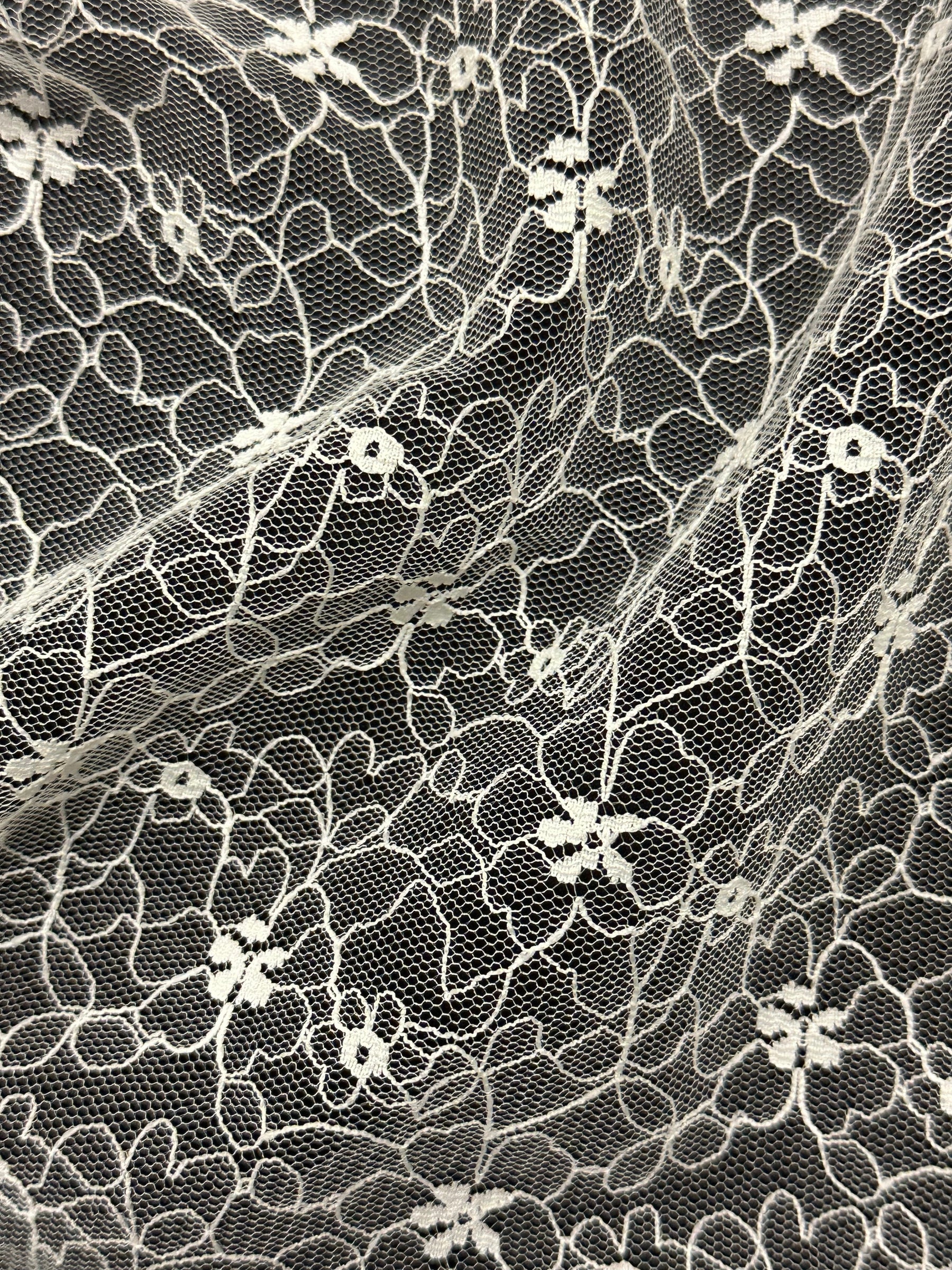 Ivory Embroidery Lace - EB5020
