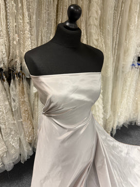 Antique Rose/Blue Polyester Taffeta - P600