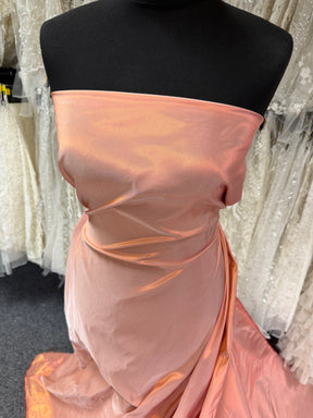 Wine/Gold Polyester Taffeta - P600