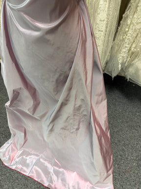 Red/Sky Polyester Taffeta - P600