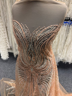 Nude Beaded Lace - Tenerife
