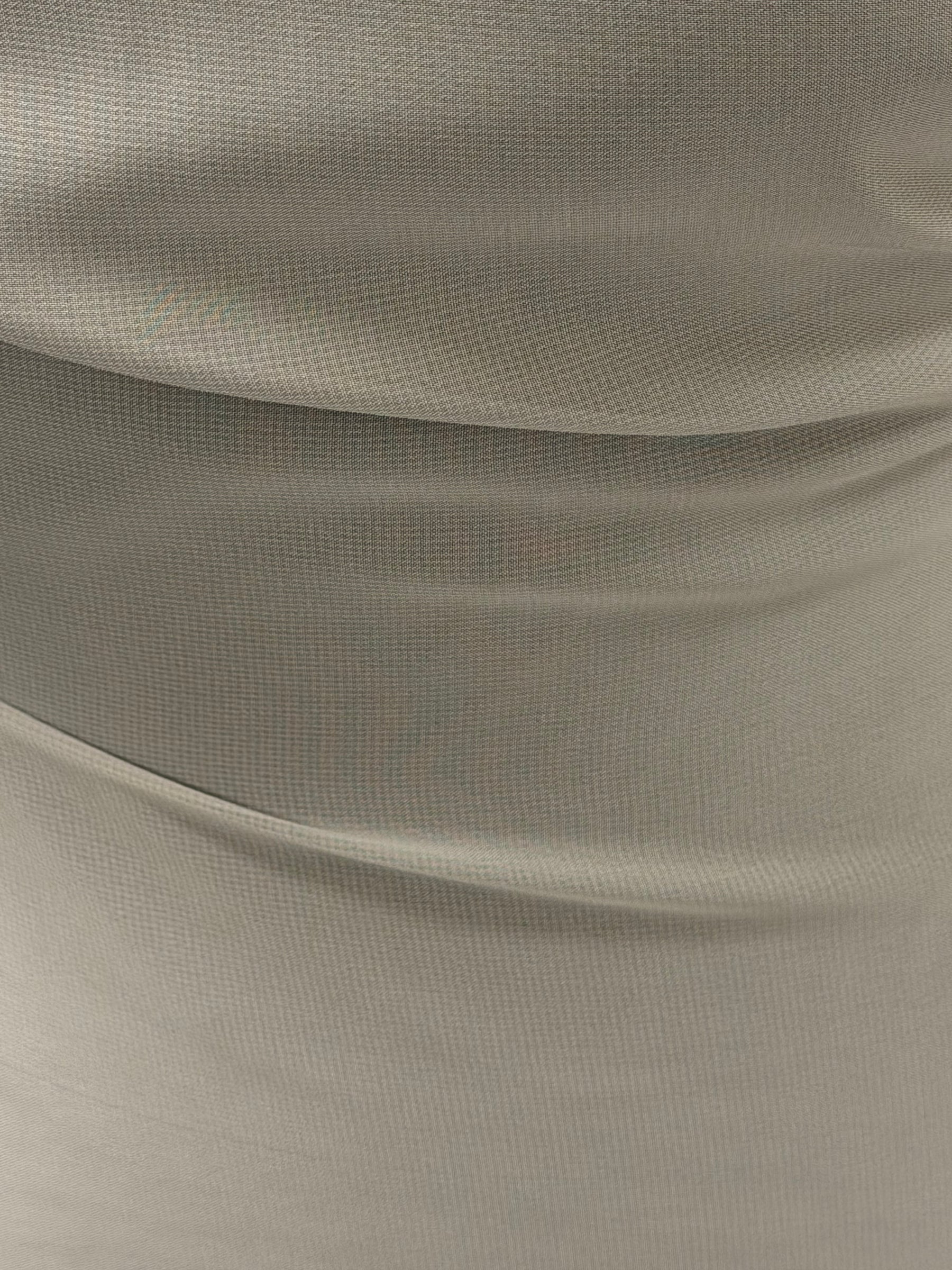 Silver Polyester Chiffon - Benevolence