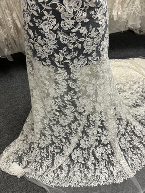Ivory Embroidered Lace - EB5045