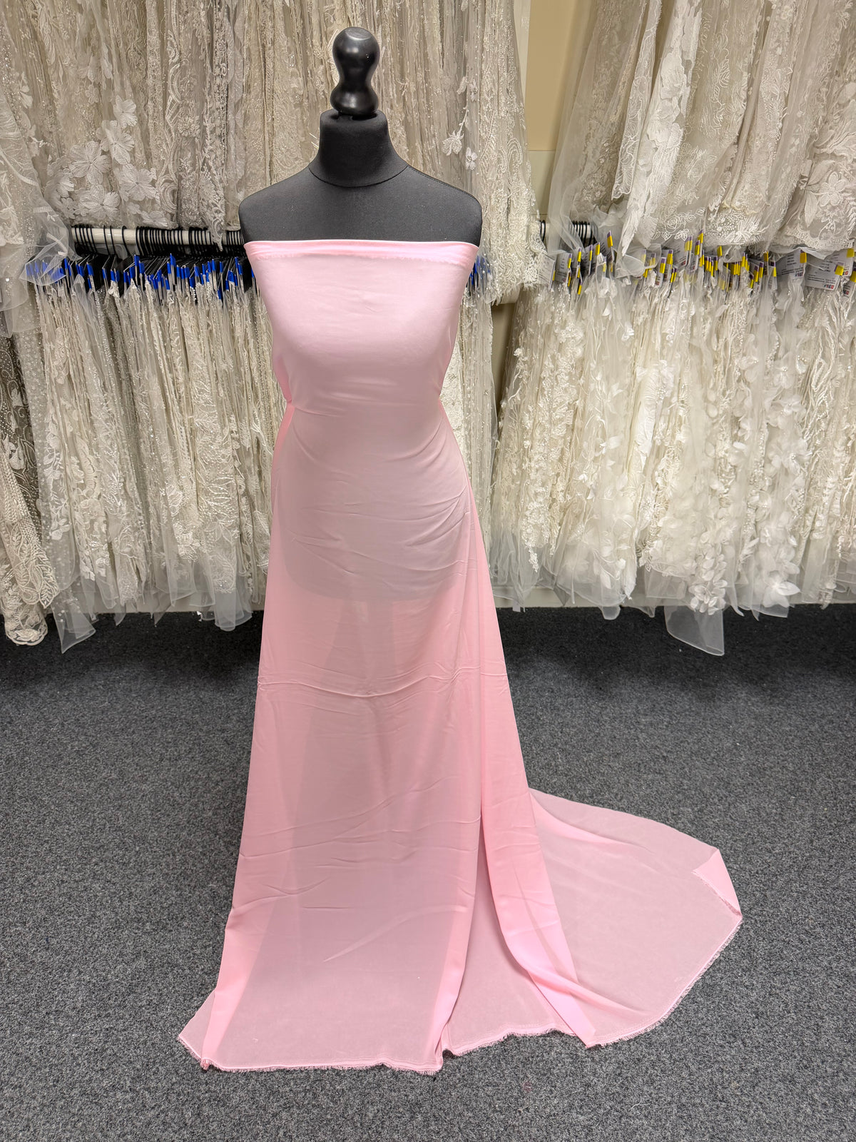Pink Polyester Chiffon - Benevolence