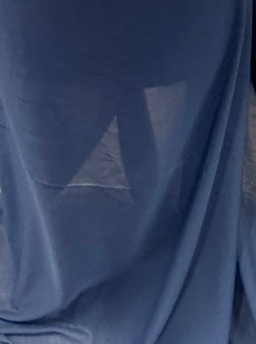 Navy Polyester Chiffon - Benevolence