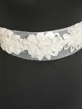 Ivory 3D Lace Trim - T355