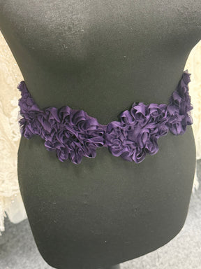 Purple Lace Trim - T355