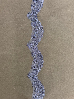 Navy Corded Edging - T782