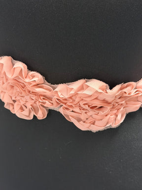 Pink 3D Lace Trim - T355