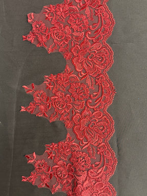 Wine Corded Edging - T726