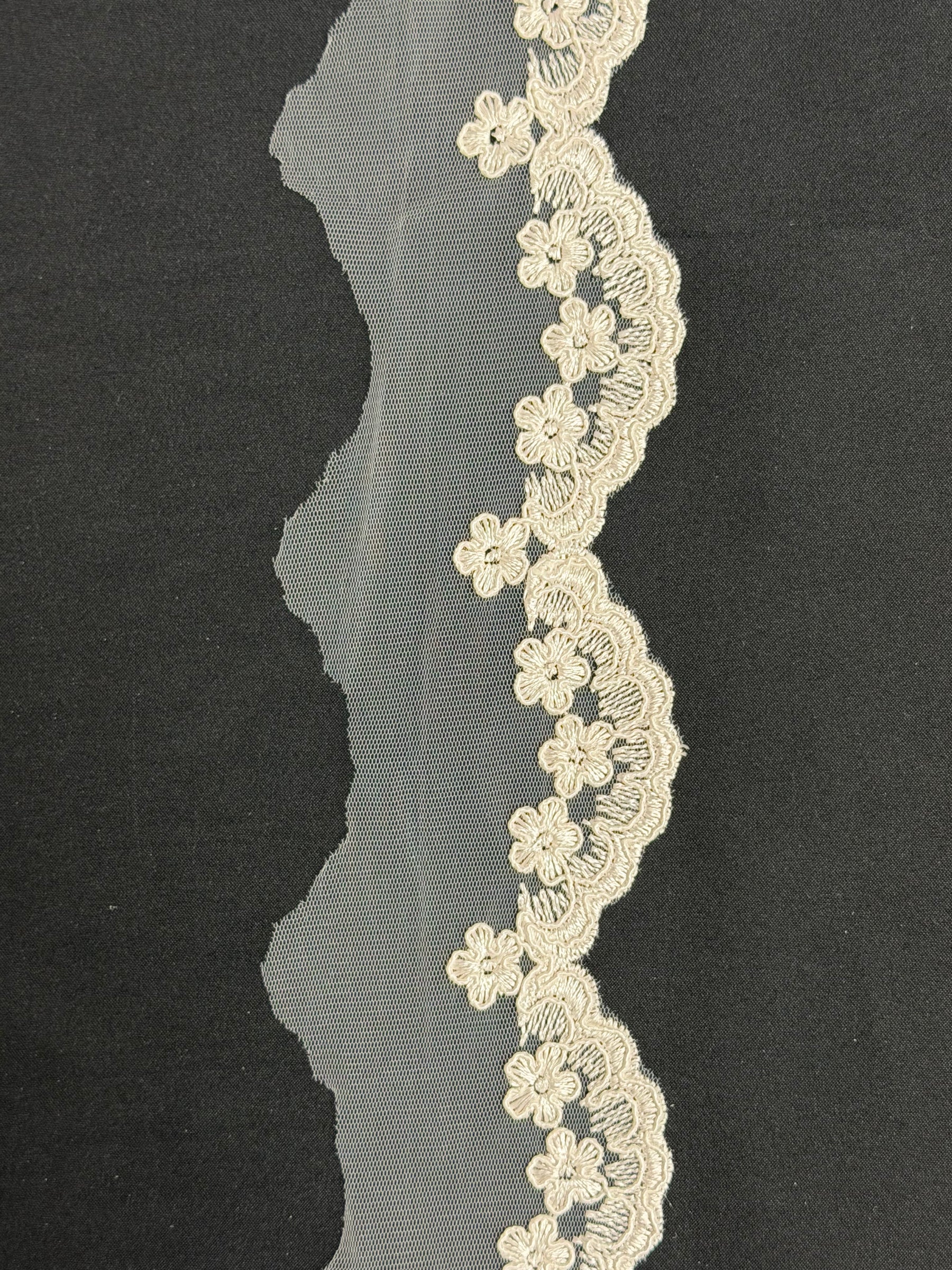 Shell Pink Corded Edging - T782