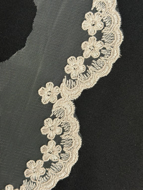 Shell Pink Corded Edging - T782
