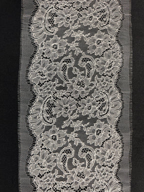 Porcelain Chantilly Lace Trim - Diallo