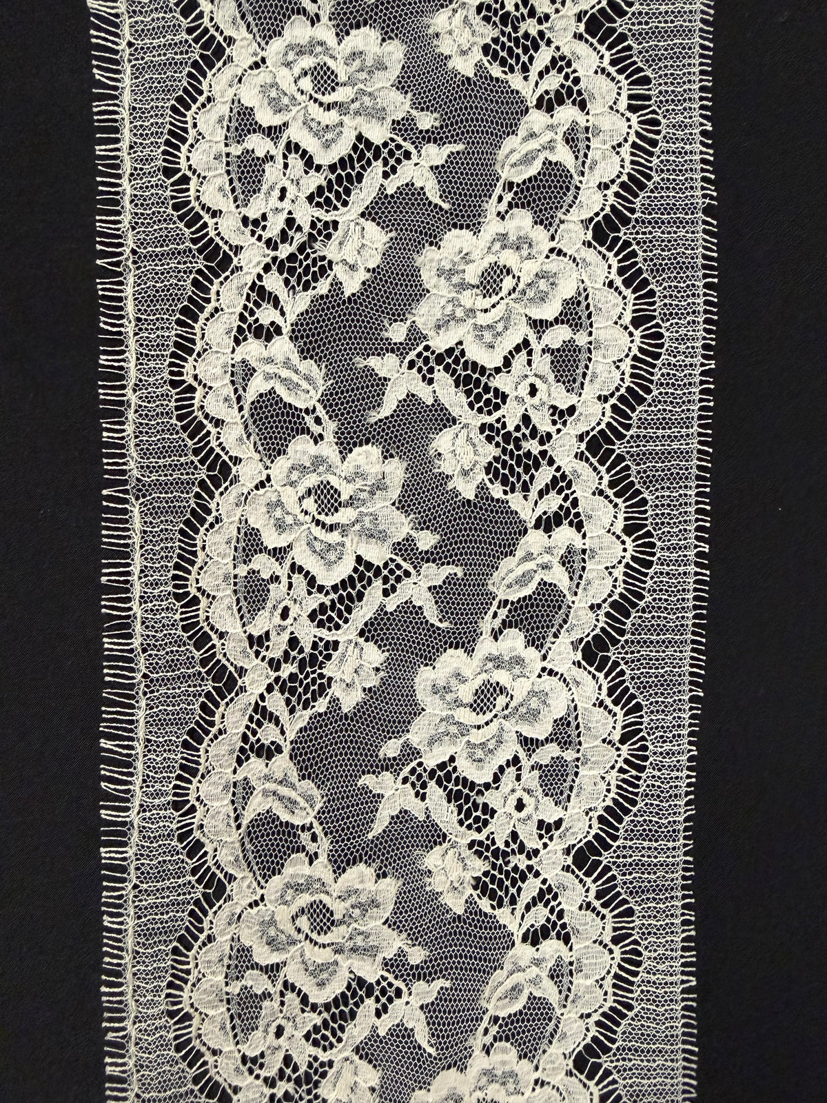 Ivory Chantilly Lace Trim -  Hugorie