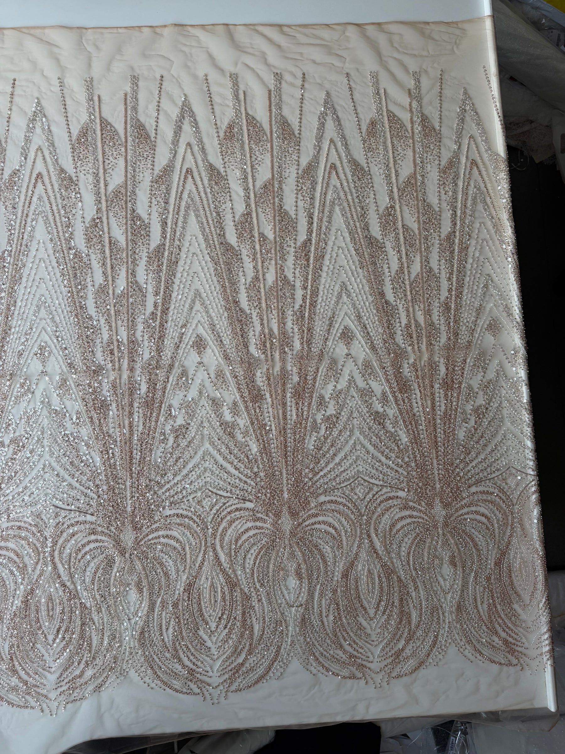Nude Beaded Lace - Tenerife
