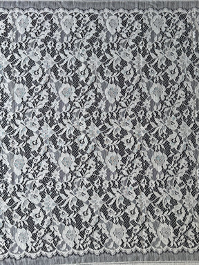 Ivory Silk Wool Chantilly Lace - P269