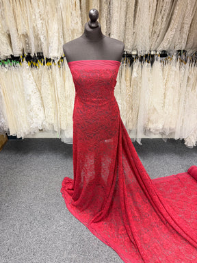 Scarlet Corded Lace - Tocca