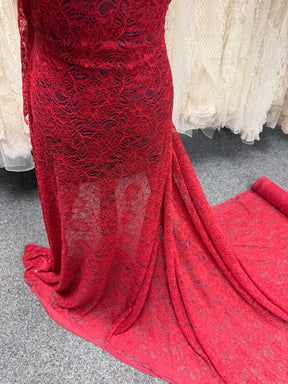 Scarlet Corded Lace - Tocca