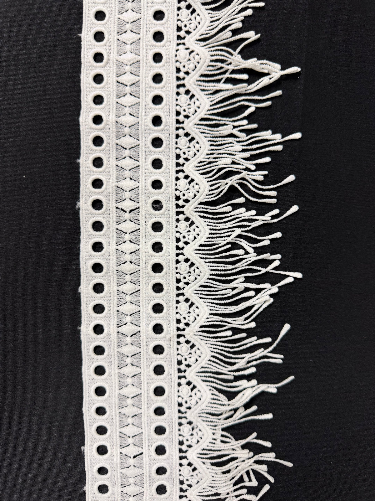 Ivory Fringing Edging - EF4002