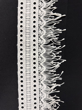 Ivory Fringing Edging - EF4002