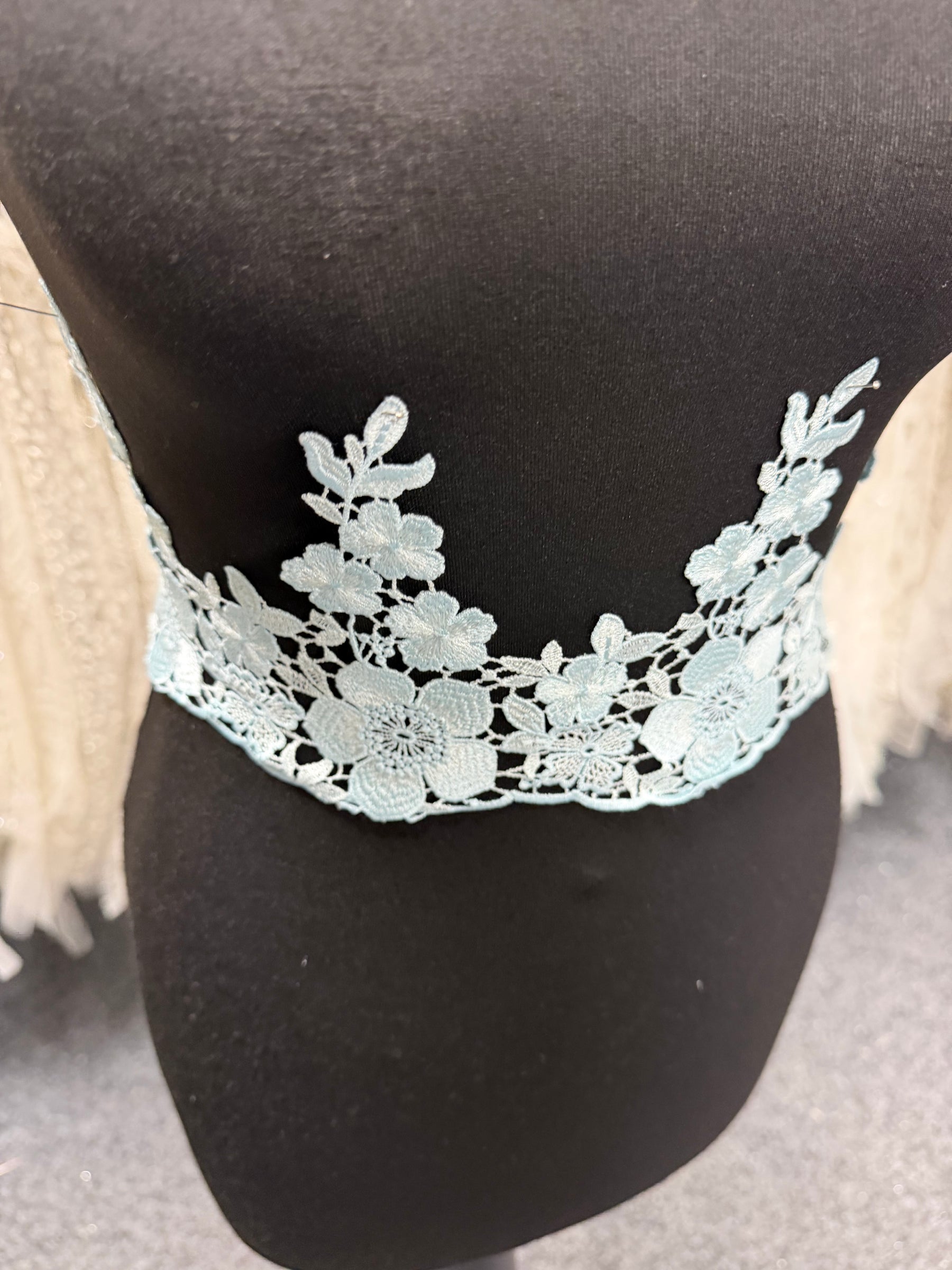 Baby Blue Guipure Edging - EF4018