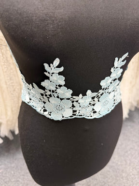 Baby Blue Guipure Edging - EF4018