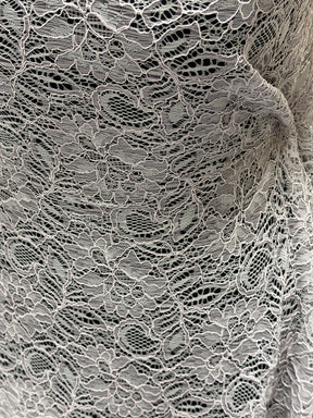 Silver Blush Corded Lace - Tocca