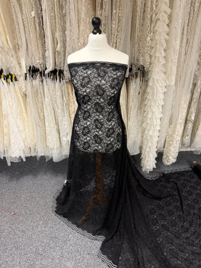 Black Corded Lace - Tocca