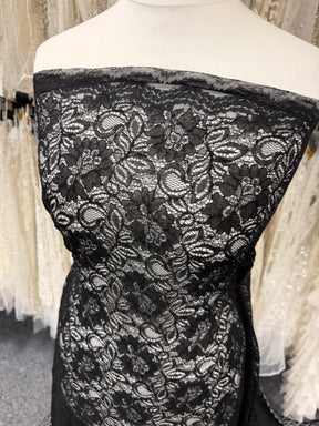 Black Corded Lace - Tocca