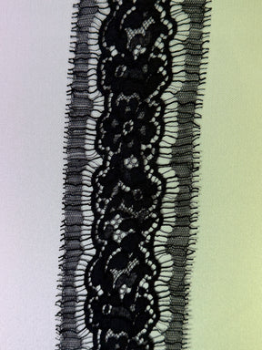 Black French Lace Edging - EE4004