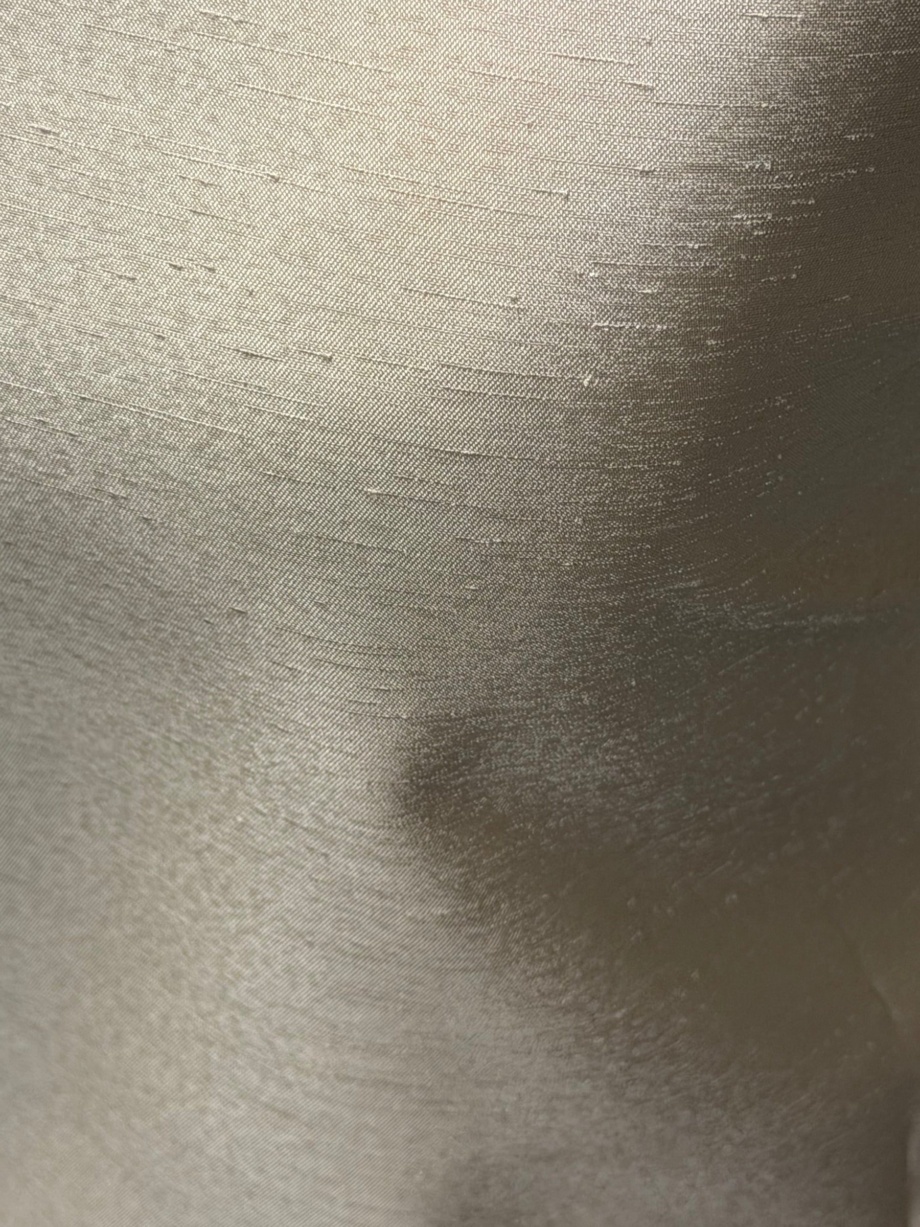 Coffee Polyester Satin Backed Dupion - Clarity (P967)