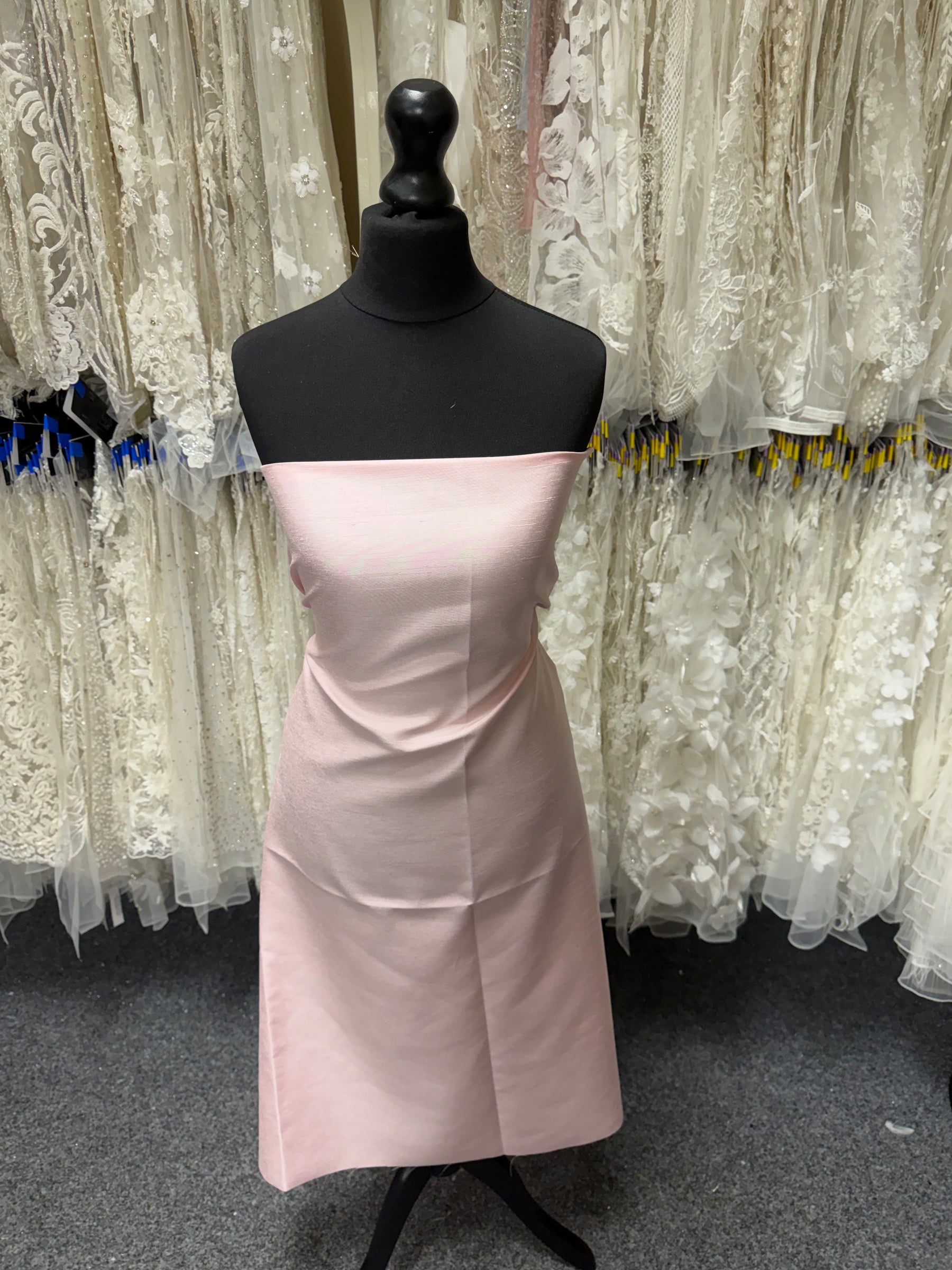 Pink Polyester Satin Backed Dupion - Clarity (P967)