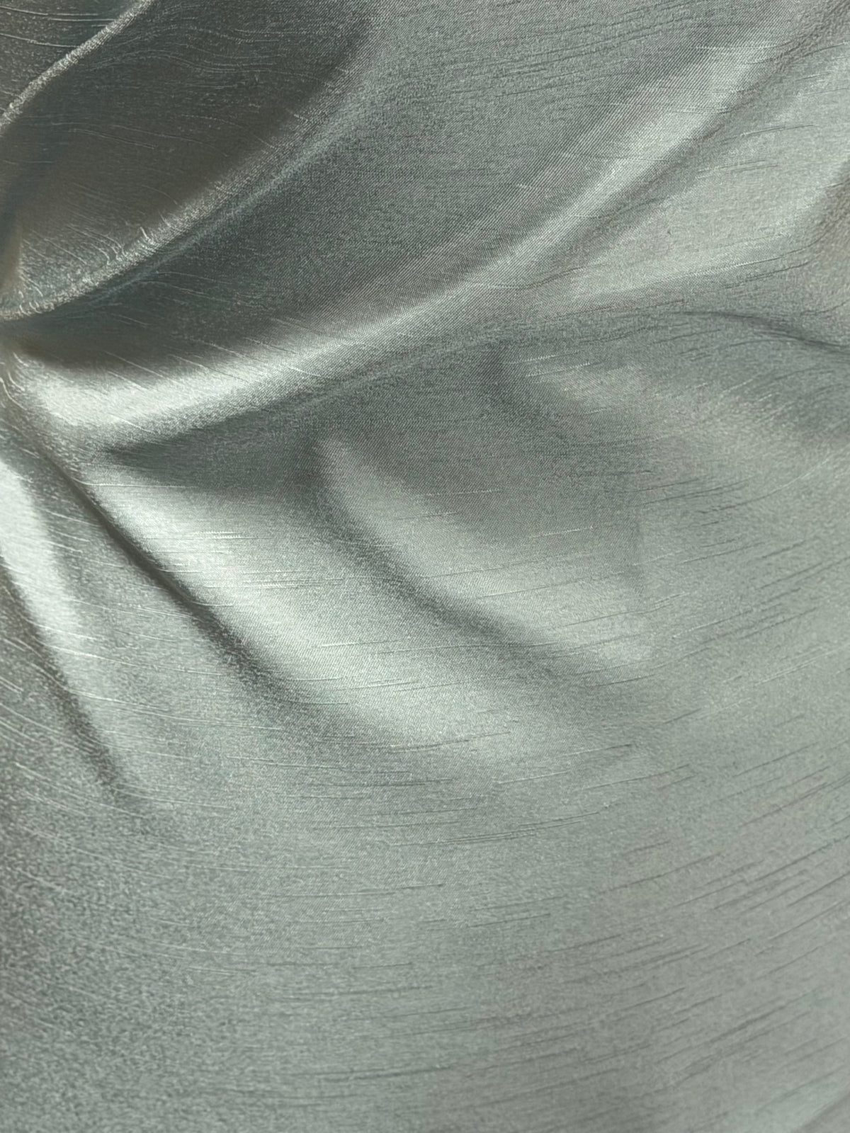 Sage Polyester Satin Backed Dupion - Clarity (P967)