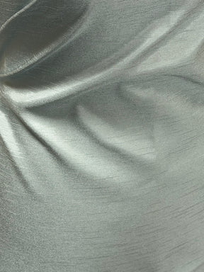 Sage Polyester Satin Backed Dupion - Clarity (P967)