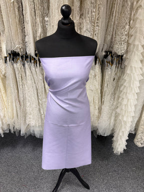 Lilac Polyester Satin Backed Dupion - Clarity (P967)