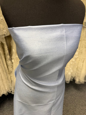 Sky Polyester Satin Backed Dupion - Clarity (P967)