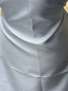 Sky Polyester Satin Backed Dupion - Clarity (P967)