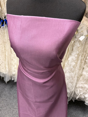 Amethyst Polyester Satin Backed Dupion - Clarity (P967)