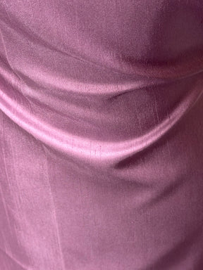 Amethyst Polyester Satin Backed Dupion - Clarity (P967)