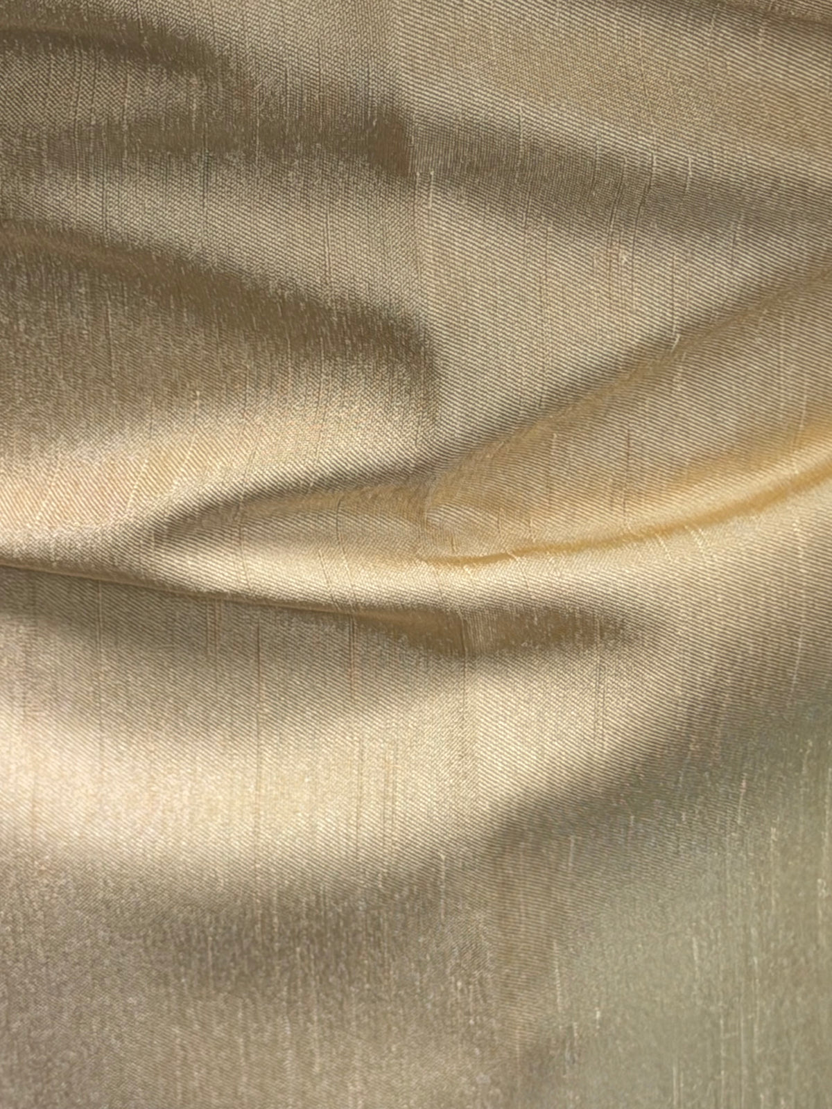 Lemon Polyester Satin Backed Dupion - Clarity (P967)