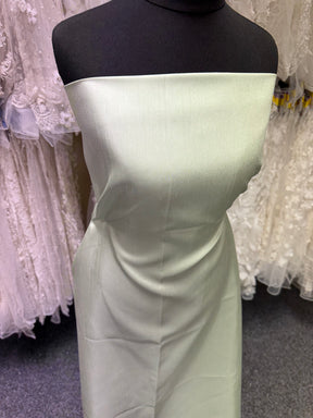 Mint Polyester Satin Backed Dupion - Clarity (P967)