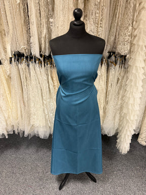 Teal Polyester Satin Backed Dupion - Clarity (P967)