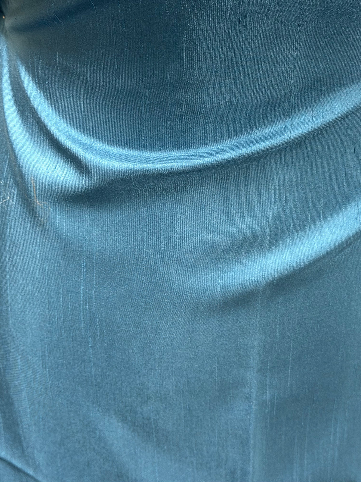 Teal Polyester Satin Backed Dupion - Clarity (P967)