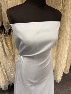 Ice Blue Polyester Satin Backed Dupion - Clarity (P967)