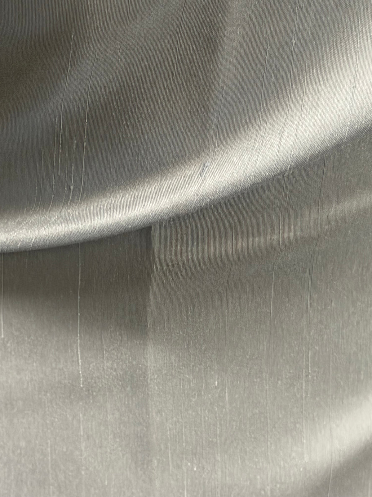 Ice Blue Polyester Satin Backed Dupion - Clarity (P967)