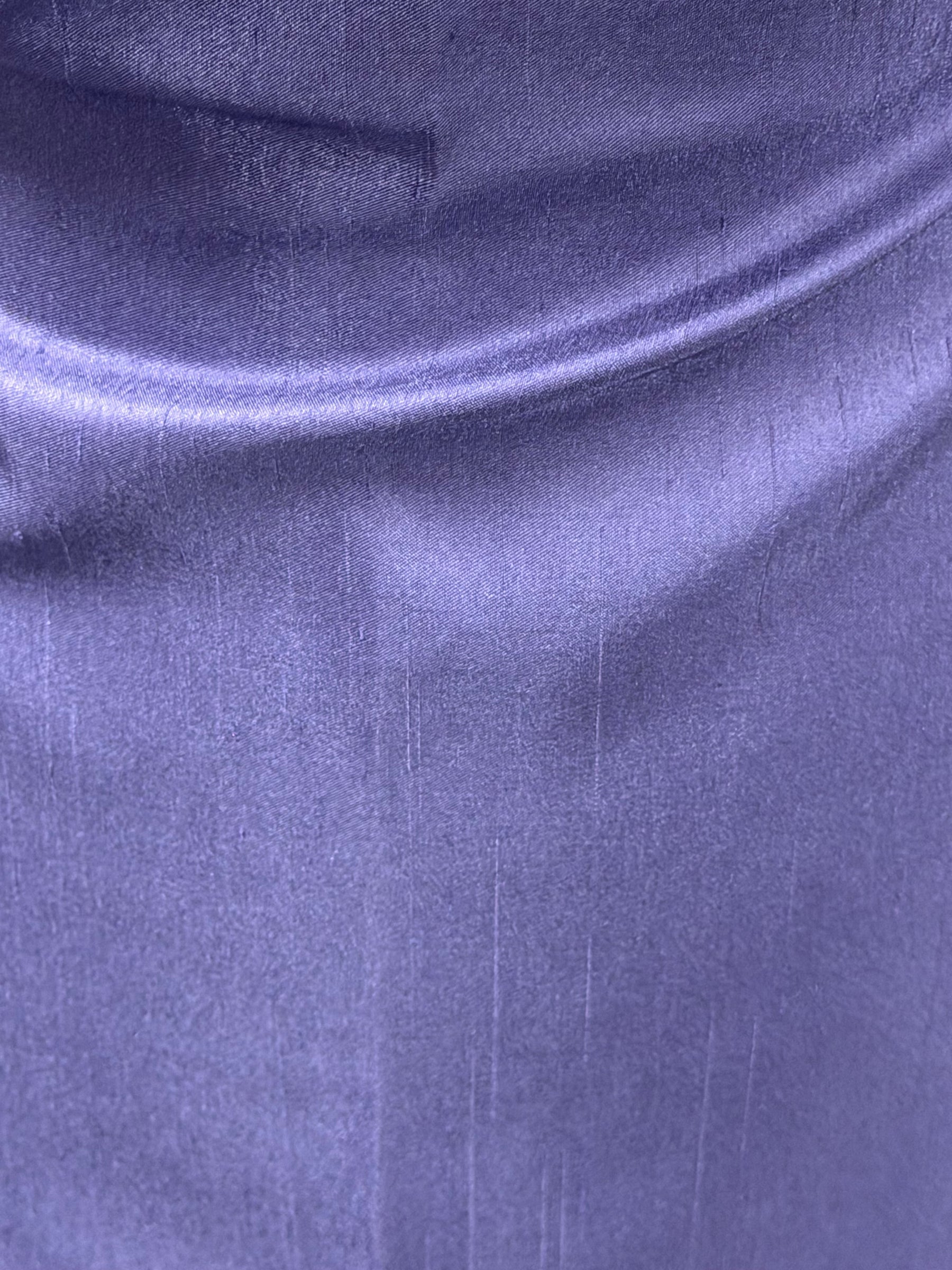 Grape Polyester Satin Backed Dupion - Clarity (P967)