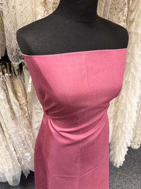 Dusky Rose Polyester Satin Backed Dupion - Clarity (P967)